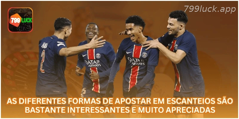 Diferentes formas de apostar em escanteios no futebol.