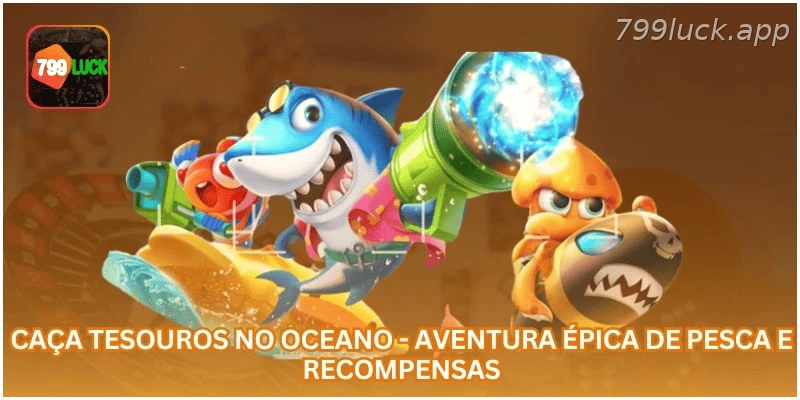 Caça Tesouros no Oceano - Aventura Épica de Pesca e Recompensas.