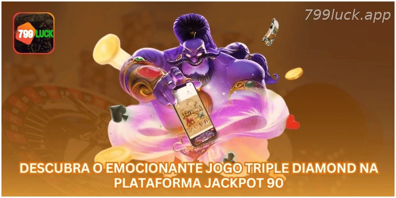 Conheça o jogo Triple Diamond na plataforma Jackpot 90.