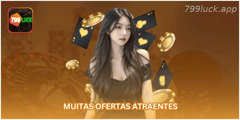 Ofertas e promoções disponíveis para jogadores.