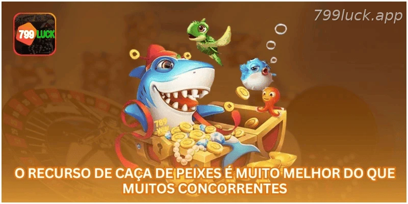 Recursos de caça aos peixes disponíveis no Fishing King.