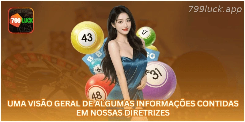 Visão geral das regras e diretrizes da 799LUCK.