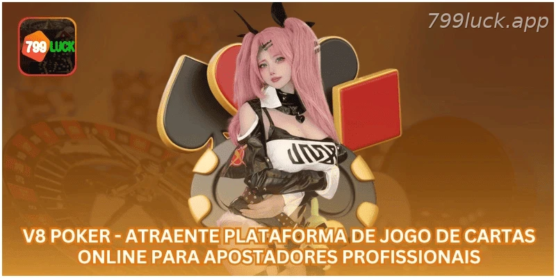 V8 Poker - Atraente Plataforma de Jogo de Cartas Online para Apostadores Profissionais.