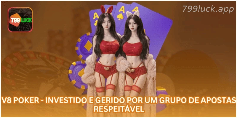 V8 Poker, sala de jogos de cartas online disponível na 799LUCK.